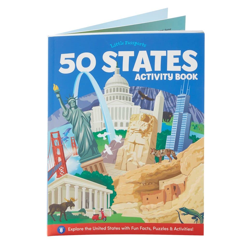 50 States Activity Book