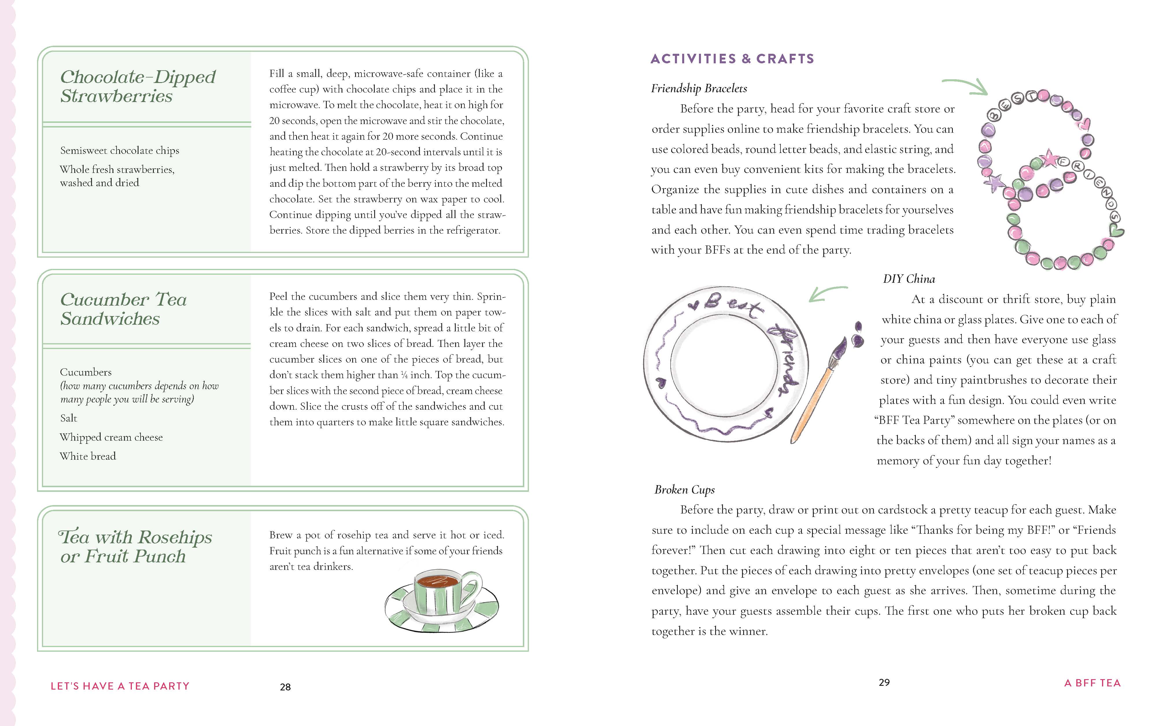 Let's Have a Tea Party: Special Celebrations for Girls