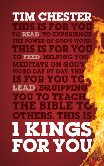 1 Kings for You: Experience the Power of God's Word by Chester, Tim