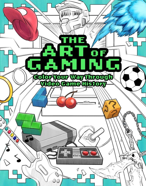 The Art of Gaming: Color Your Way Through Video Game History by Damasco, Elmer