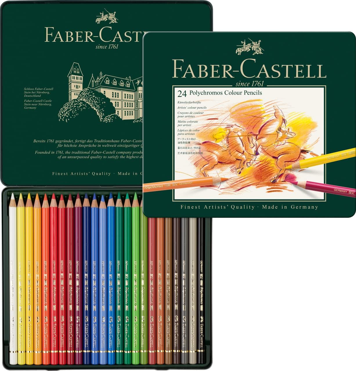 Cheapest Fabre castell 24pc watercolor pencils new