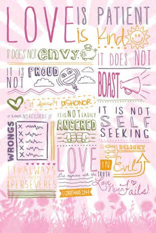 POSTER 540X LOVE IS PATIENT