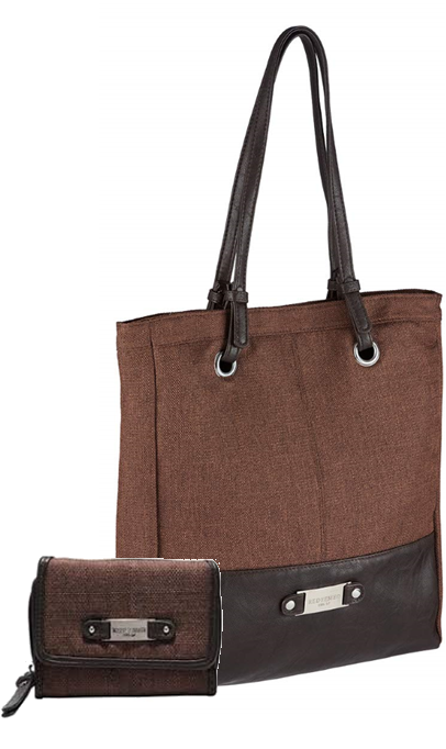 REDEEMED TOTE BAG AND WALLET SET