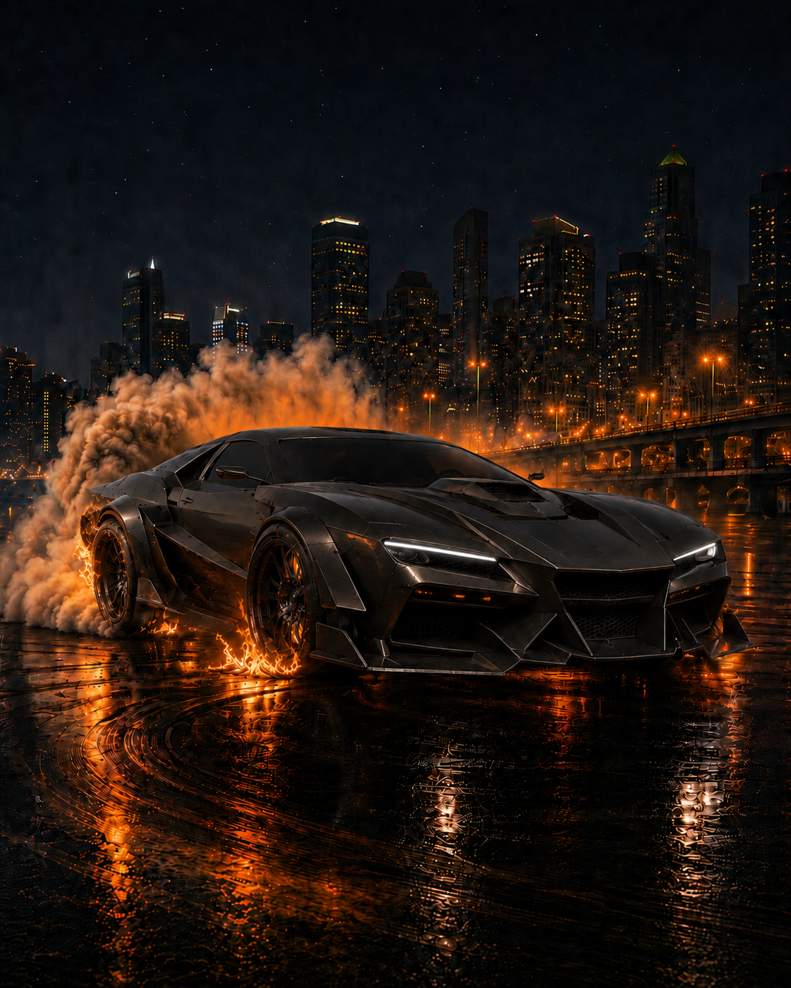 3D Sports Car Notebook
