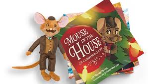 Mouse in the House: A Christmas Story Book and Plush