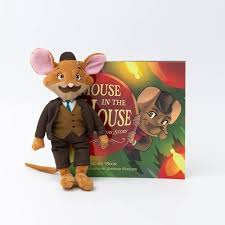 Mouse in the House: A Christmas Story Book and Plush