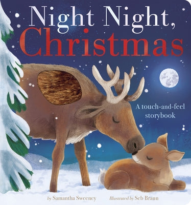 Night Night, Christmas: A Touch-And-Feel Storybook by Sweeney, Samantha