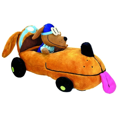 Dog Man's Dogmobile Plush: 10 by Pilkey, Dav