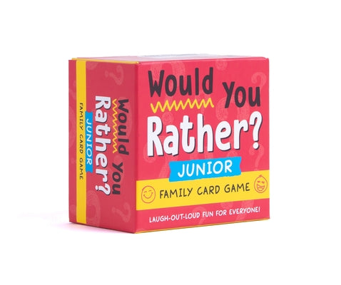Would You Rather? Junior: Family Card Game: Laugh-Out-Loud Fun for Everyone! by Zeitgeist