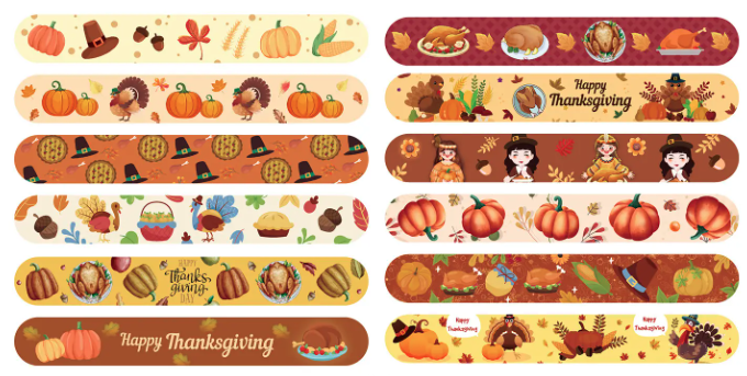 Bracelet Thanksgiving Slap