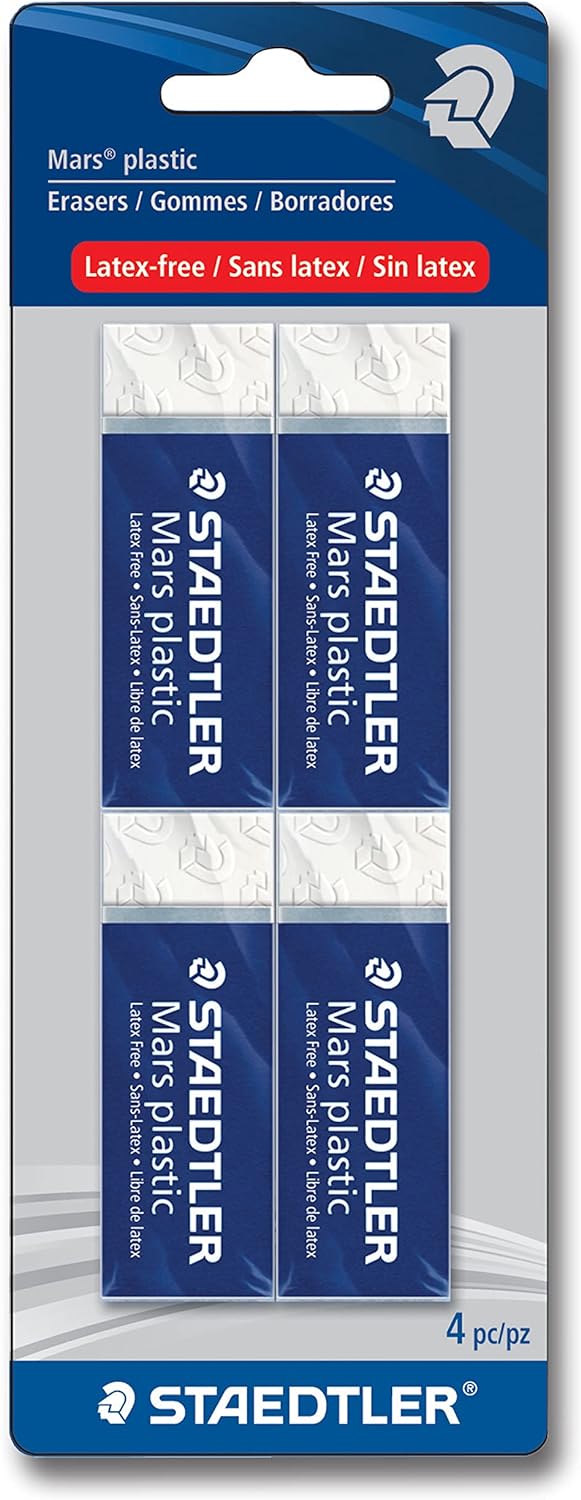 ERASER STAEDTLER 4PK