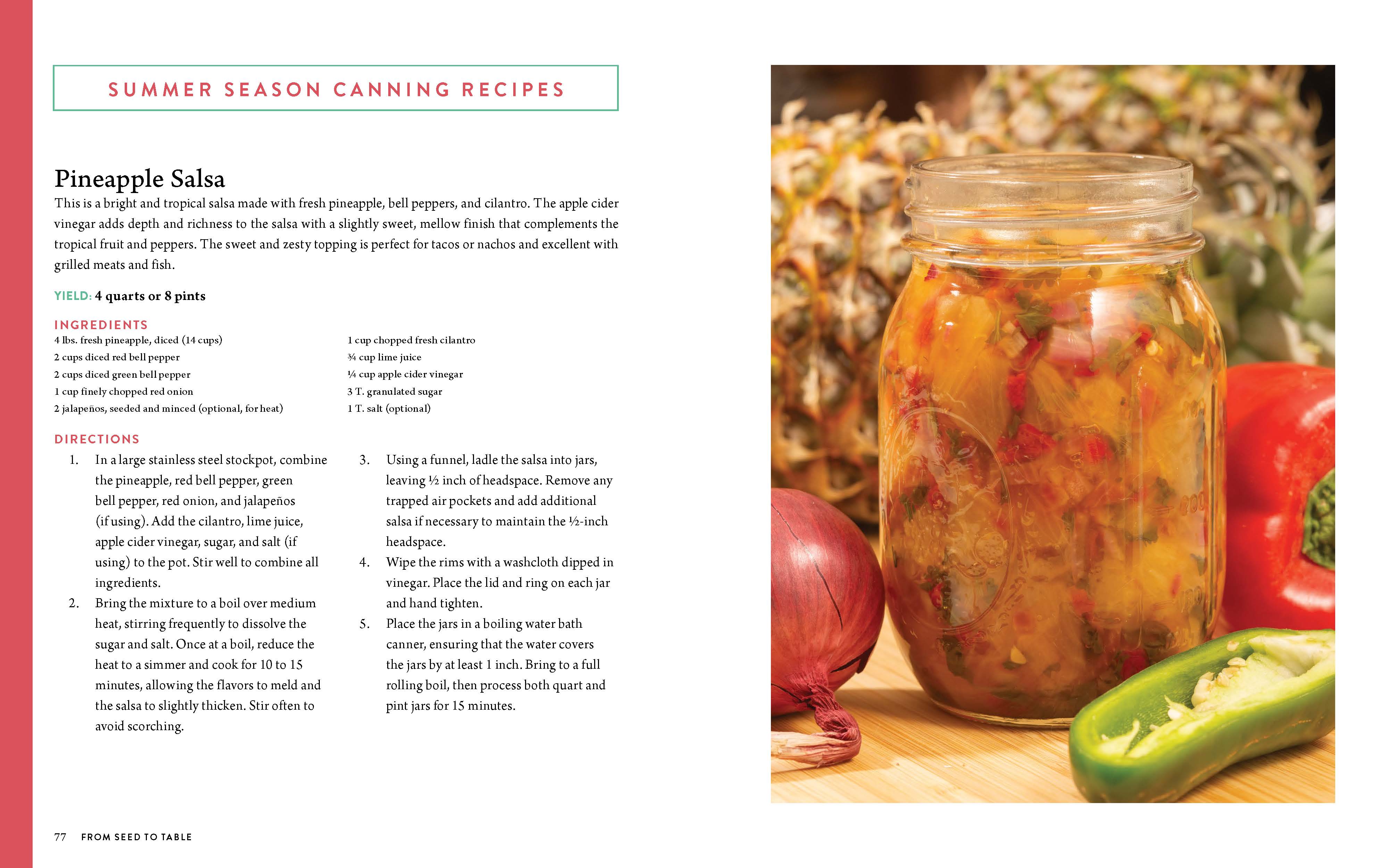 From Seed to Table: A Comprehensive Guide to Gardening, Preserving, and Cooking for Sustainable Living