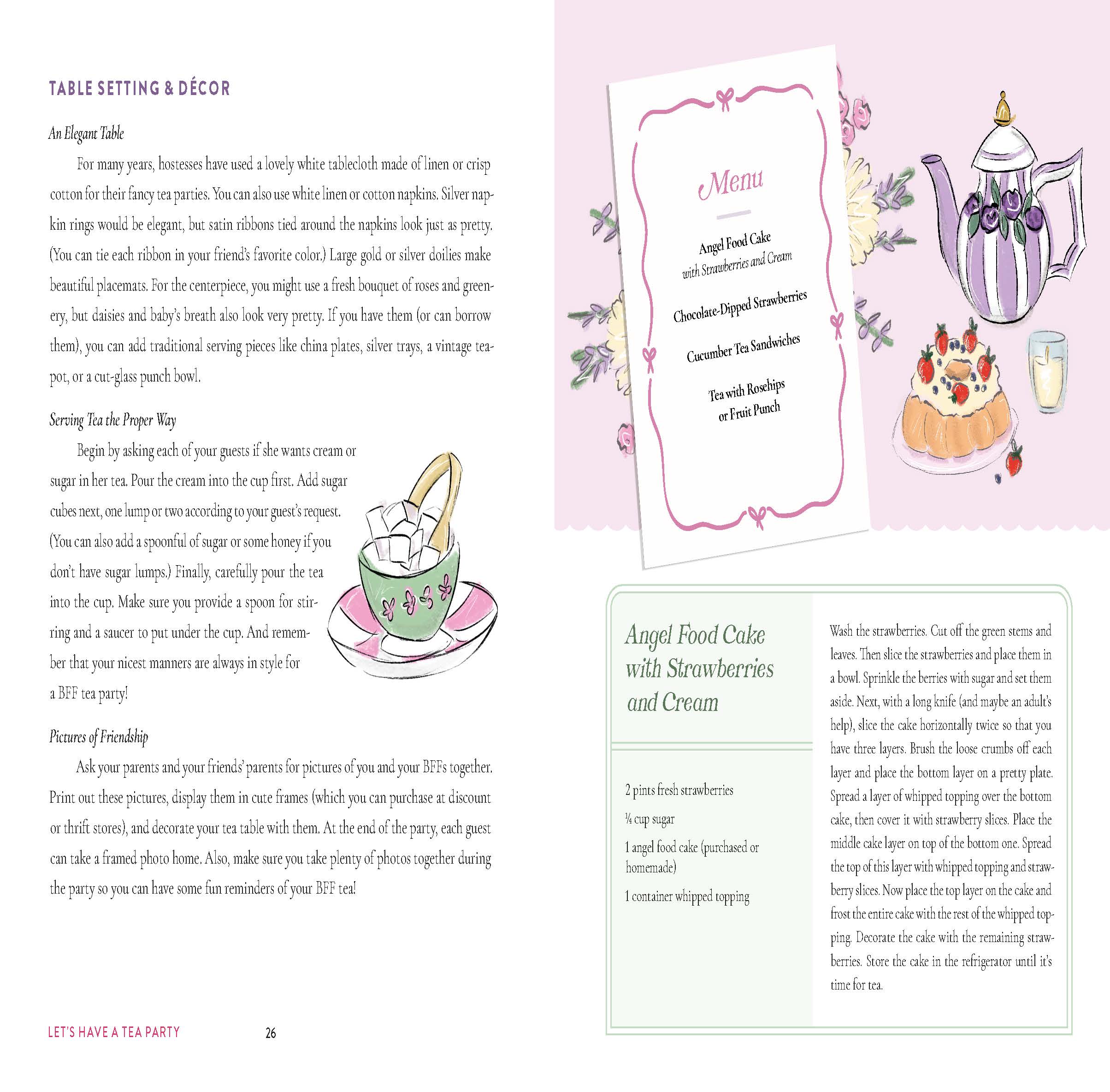 Let's Have a Tea Party: Special Celebrations for Girls