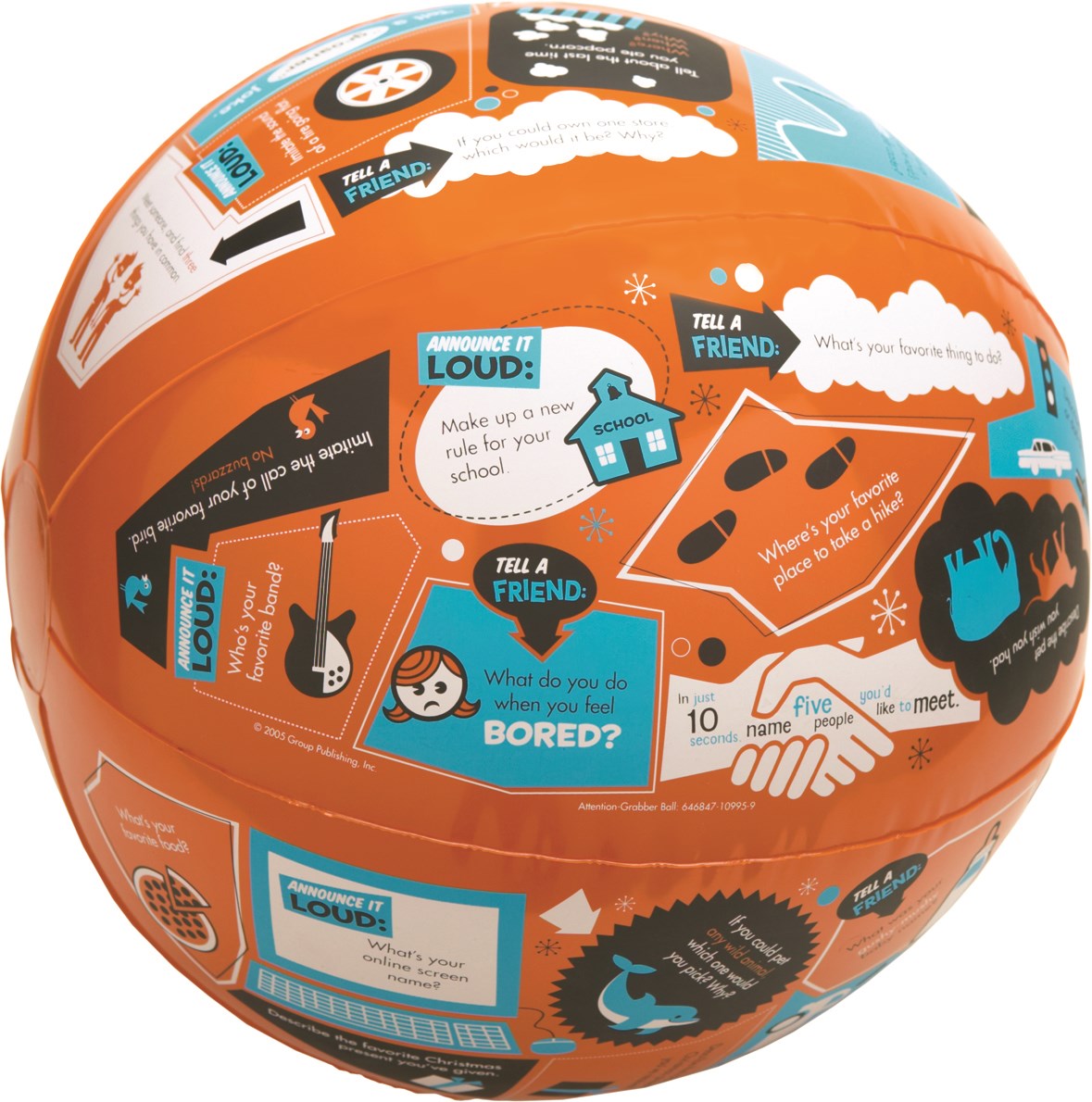 Throw & Tell Attention-Grabber Ball