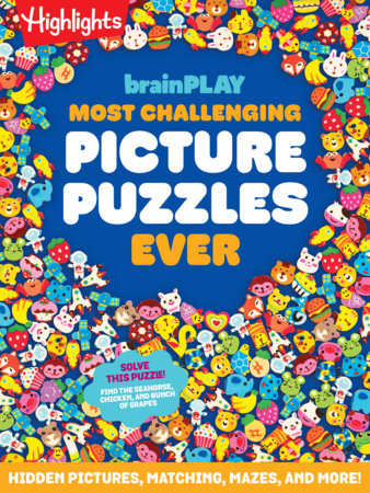 brainPLAY Most Challenging Picture Puzzles Ever cover