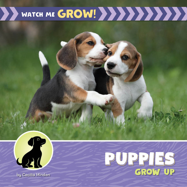 Puppies Grow Up by Minden, Cecilia