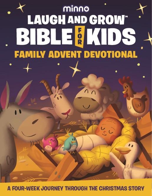 Laugh and Grow Bible Family Advent Devotional: A Four-Week Journey Through the Christmas Story