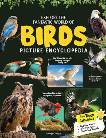 Explore Fantastic World of Birds Picture Encyclopedia cover