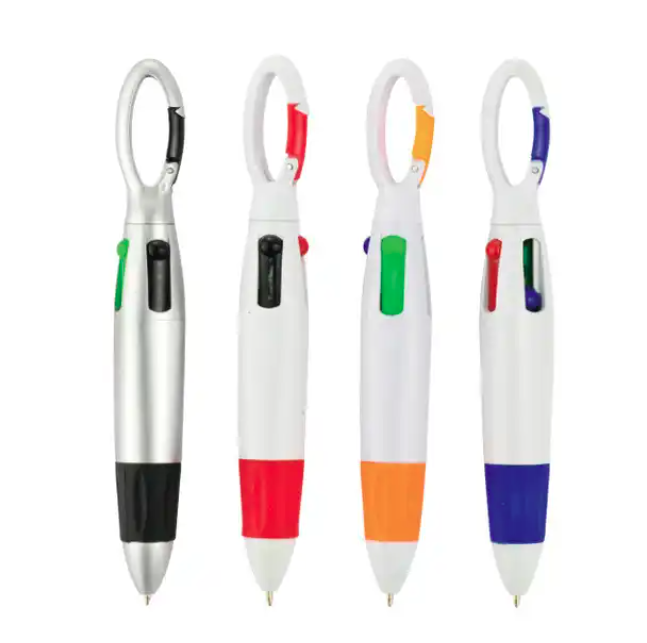 4-COLOR CARABINER PEN