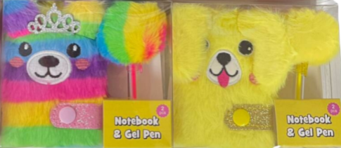 Furry Journal with Pen