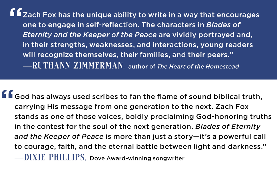 Blades of Eternity and the Keeper of Peace: Volume 1