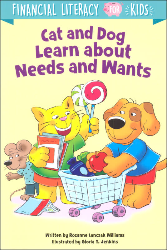 Cat and Dog Learn about Needs and Wants
