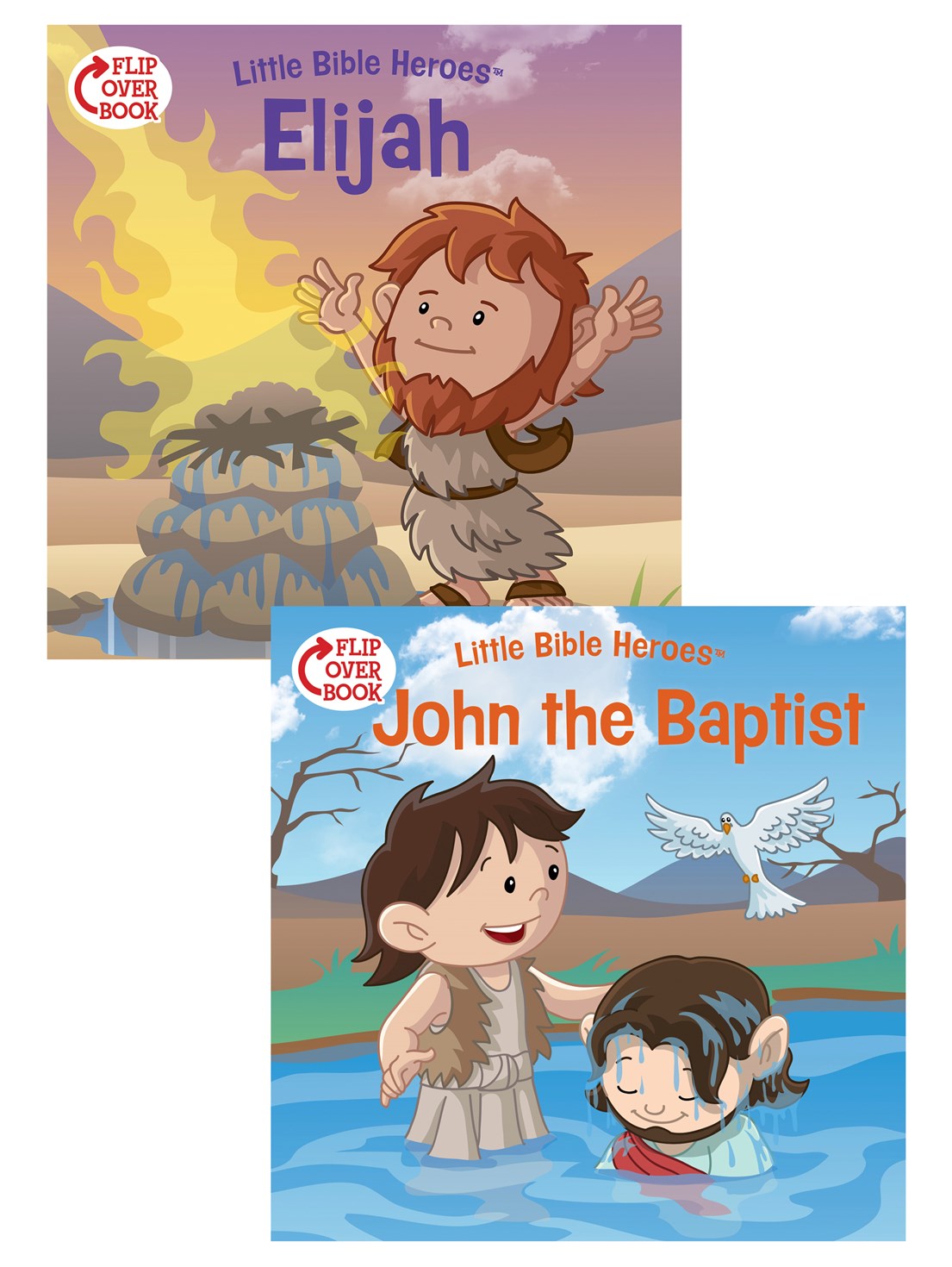 Elijah/John the Baptist Flip-Over Book