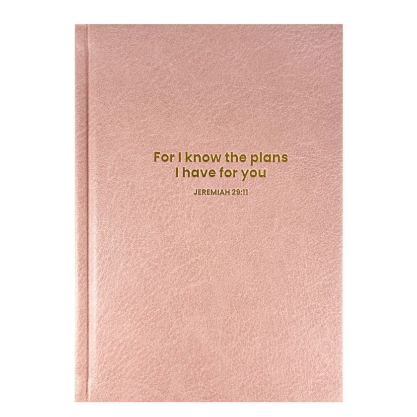 Jeremiah 29:11 Pink Journal