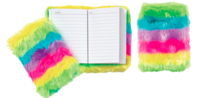 Furry Rainbow Memo Journal