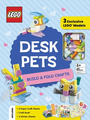 Lego(r) Books. Desk Pets: Build & Fold Crafts by Ameet Sp Z O O