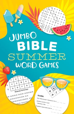 Jumbo Bible Summer Word Games by Compiled by Barbour Staff