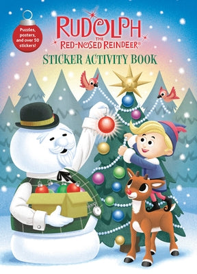 Rudolph the Red-Nosed Reindeer Sticker Activity Book by Golden Books
