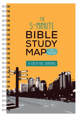The 5-Minute Bible Study Map for Teen Guys: A Creative Journal by Compiled by Barbour Staff
