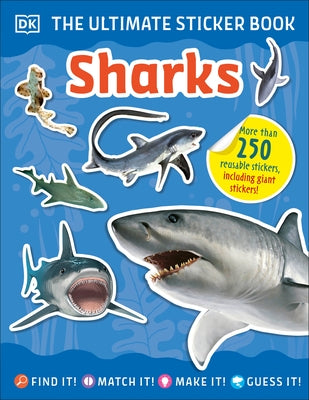 The Ultimate Sticker Book Sharks by Dk