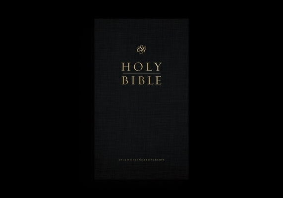 ESV Church Bible, Red Letter (Hardcover, Black) by 