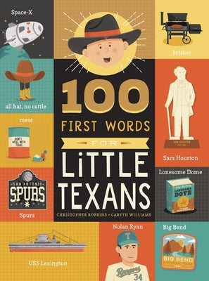 100 First Words for Little Texans by Robbins, Christopher