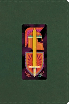 ESV the Biggest Story Holy Bible for Kids (Trutone, Dark Green, Armor Design) by DeYoung, Kevin