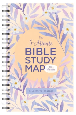 The 5-Minute Bible Study Map for Women: A Creative Journal by Compiled by Barbour Staff