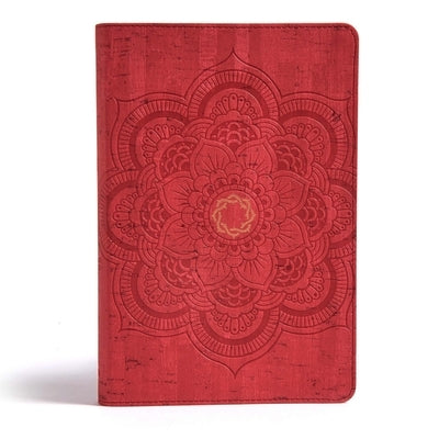 CSB Essential Teen Study Bible, Red Flower Cork Leathertouch by B&h Kids Editorial