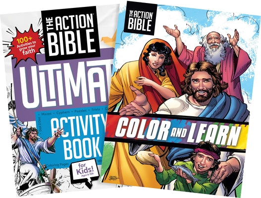 The Action Bible Ultimate Coloring & Activity Pack by Cariello, Sergio