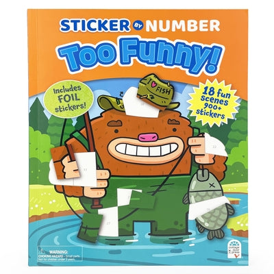 Sticker by Number Too Funny! by James, Steve