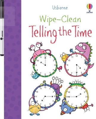 Wipe-Clean Telling the Time by Greenwell, Jessica