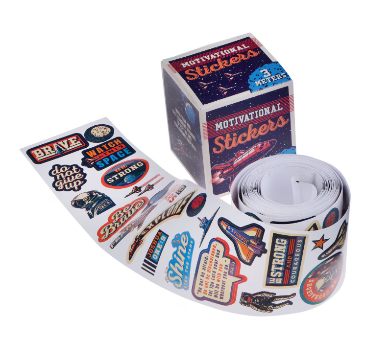 Be Strong and Courageous Sticker Roll-Joshua 1:9