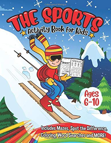 The Sports Activity book for Kids (6-10) by Peanut Prodigy