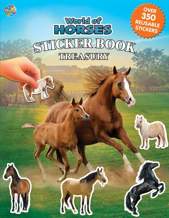 World of Horses Sticker Book Treasury