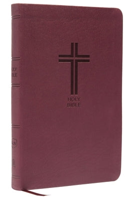 NKJV, Value Thinline Bible, Standard Print, Imitation Leather, Burgundy, Red Letter Edition by Thomas Nelson