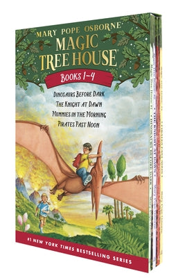 Magic Tree House #1-4 by Osborne, Mary Pope