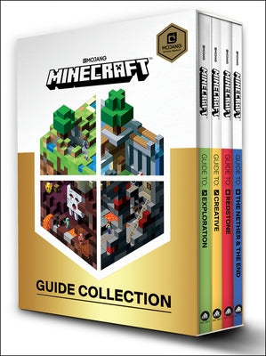 Minecraft: Guide Collection 4-Book Boxed Set (2018 Edition): Exploration; Creative; Redstone; The Nether & the End by Mojang Ab