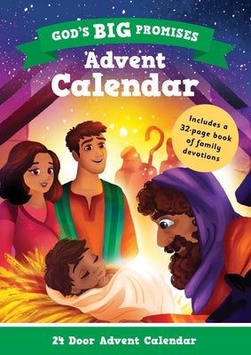 God's Big Promises Advent Calendar and Family Devotions: 25 Door Advent Calendar by Laferton, Carl