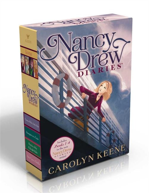 Nancy Drew Diaries (Boxed Set): Curse of the Arctic Star; Strangers on a Train; Mystery of the Midnight Rider; Once Upon a Thriller by Keene, Carolyn